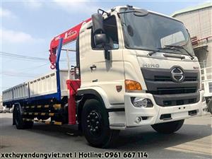 Xe tải HINO FG8JT7A gắn cẩu 5 tấn UNIC model URV555